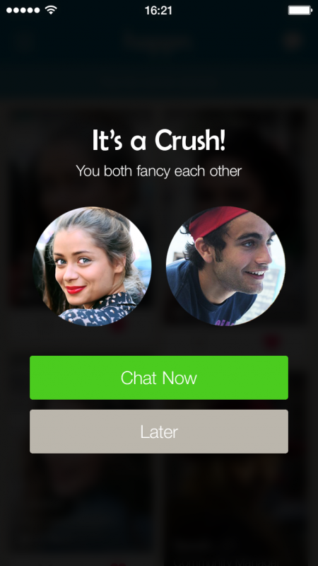Dating app find's people you've crossed paths with