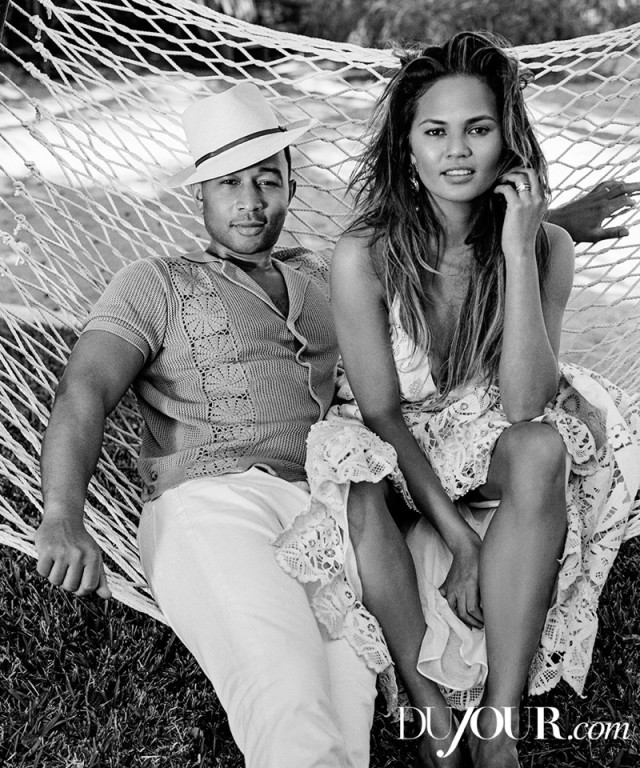 Chrissy Teigen Naked In Dujour Magazine Photoshoot With John Legend