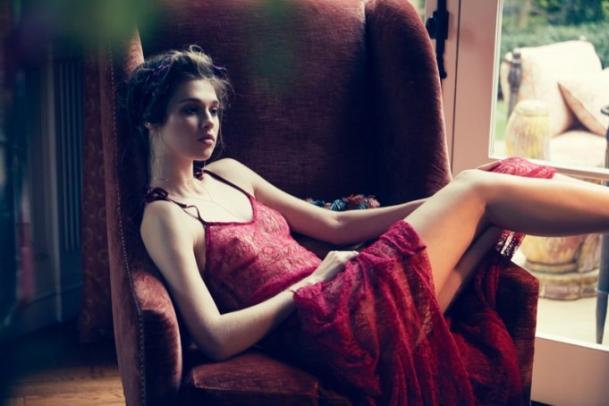 Anais Pouliot Stars In For Love Lemons Fall Skivvies Lookbook Flavourmag