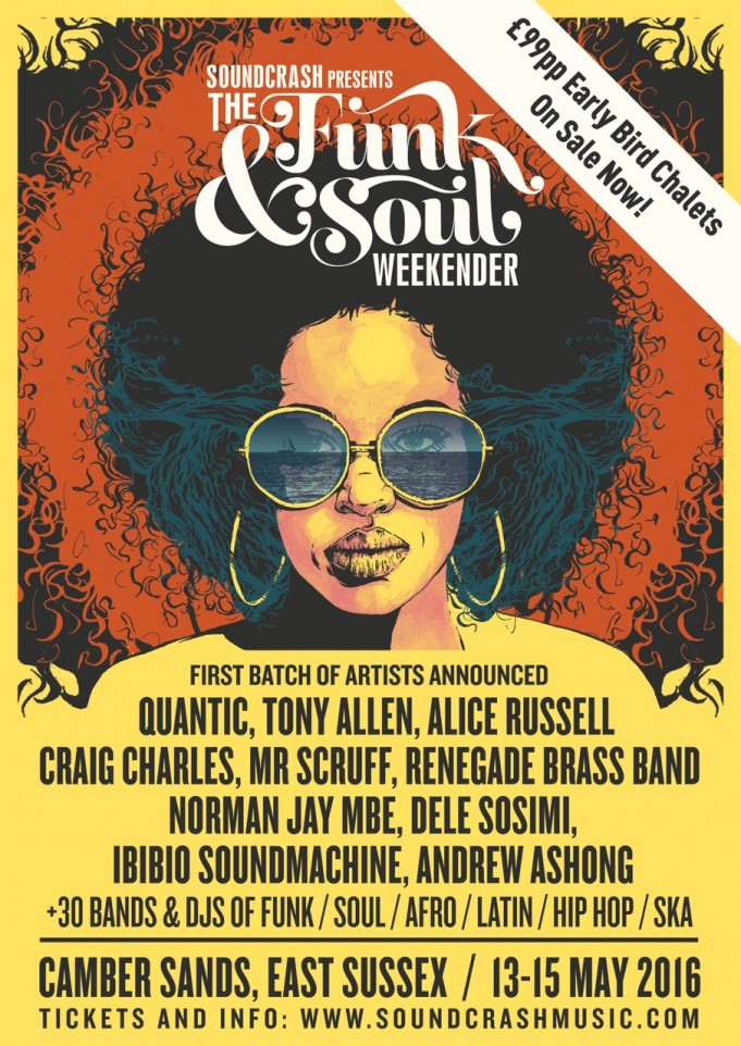 The Funk & Soul Weekender new artists & activities announced - FLAVOURMAG