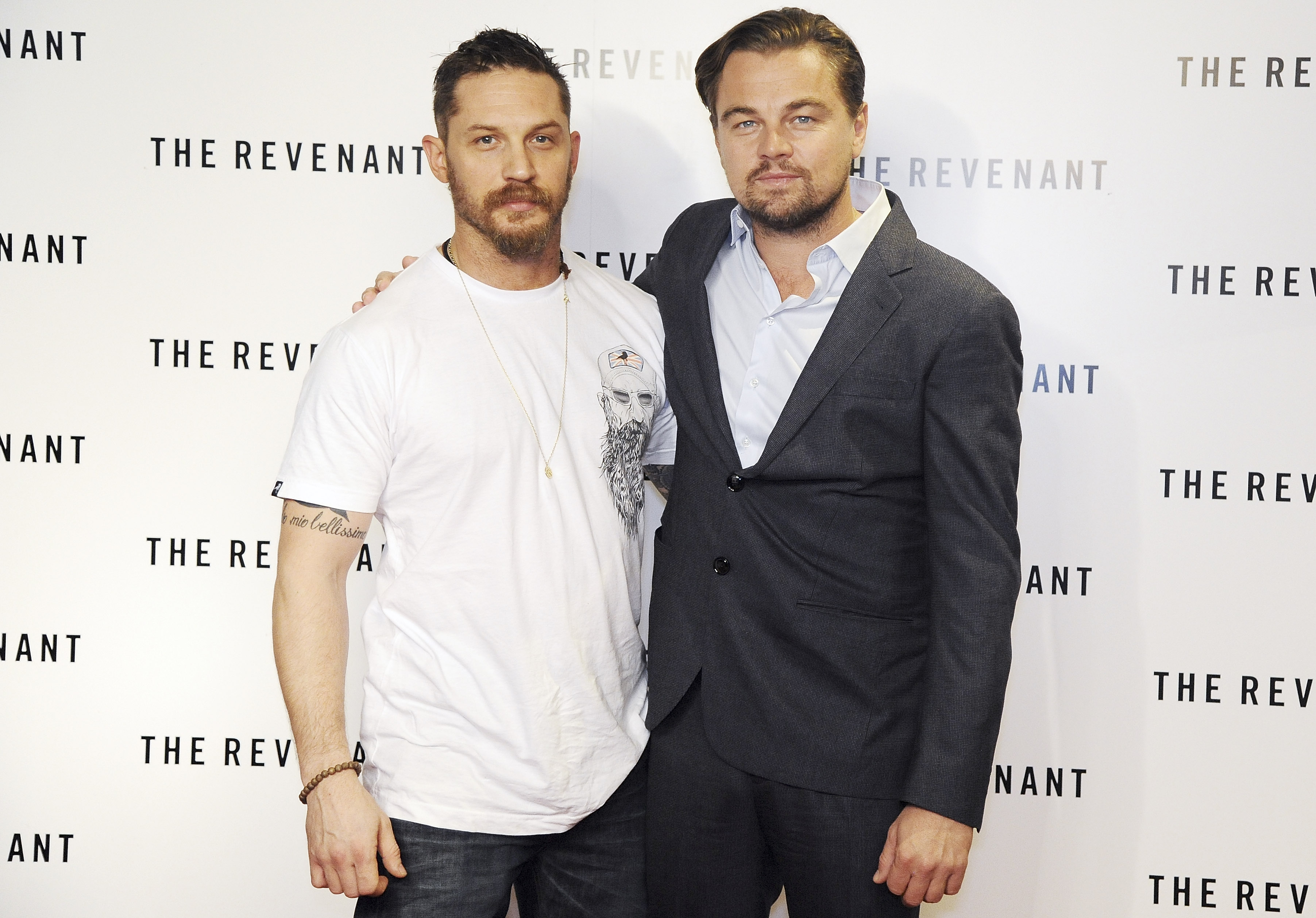 Tom Hardy And Leonardo Dicaprio Attend Special Bafta Screening And Qanda Session For The Revenant 