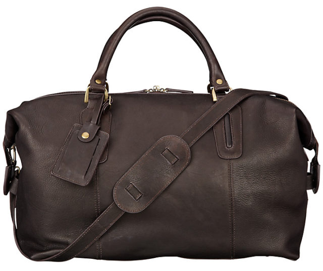 10 Best Leather Weekend Bags / Holdalls for trendy men - FLAVOURMAG