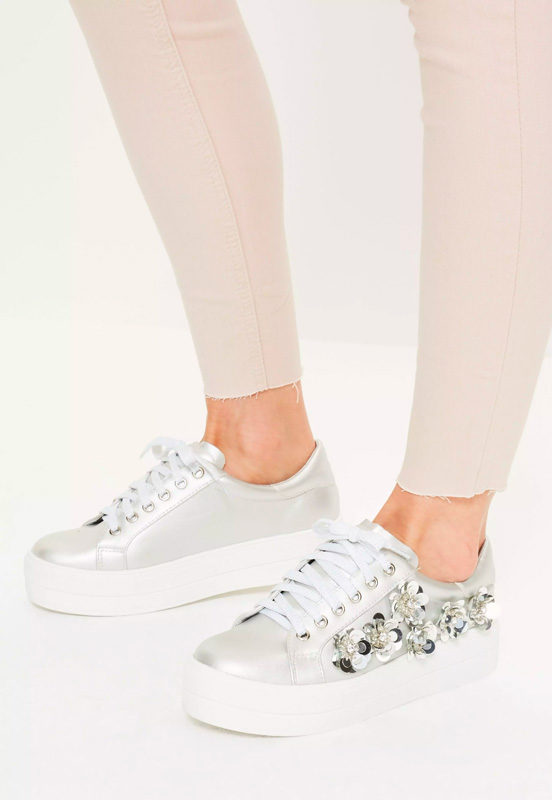 Womens Silver Trainers If You Havent Got A Pair Youre Just Not Cool Flavourmag 0678