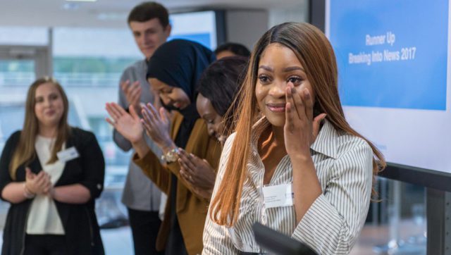 Tanya Nyenwa was named the 2017 Breaking into News runner-up, for her report on afro hair.