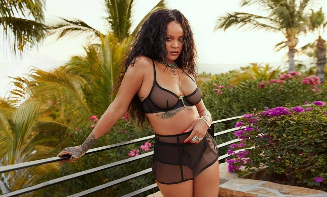 Rihanna stuns in Savage X Adam Selman lingerie drop & Glows in