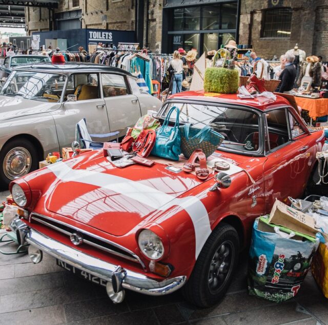 Classic Car Boot Sale at King's Cross on 7th - 8th August - FLAVOURMAG