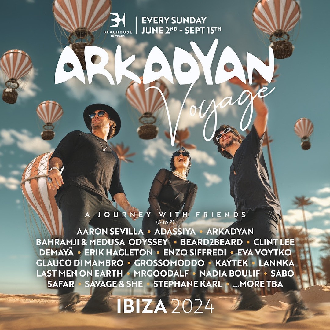 Poster of arkadyan Voyage at Ibiza